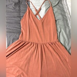 Pale Orange Romper